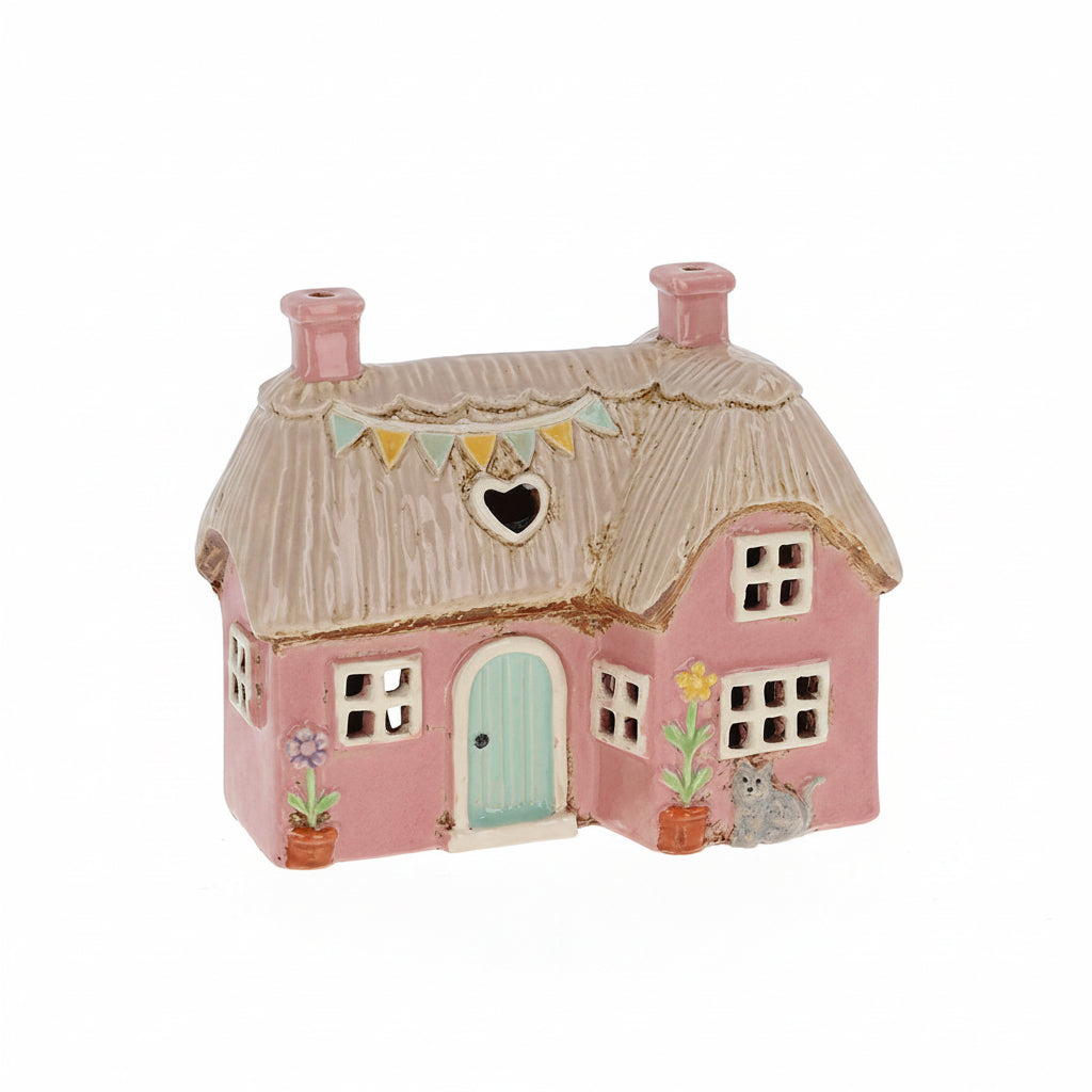 Village Pottery L Shape Tealight Cottage