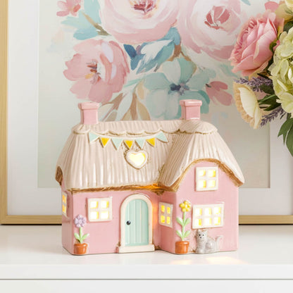 Village Pottery L Shape Tealight Cottage