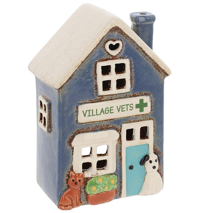 Village Pottery Village Vets Tealight House