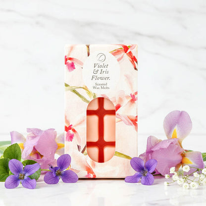 Violet &amp; Iris Flower Wax Melts