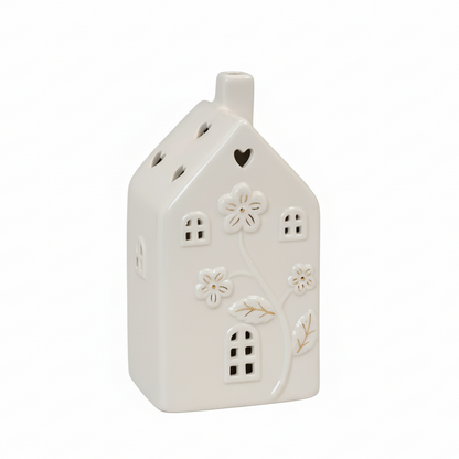 Flower Embossed LED House Large
