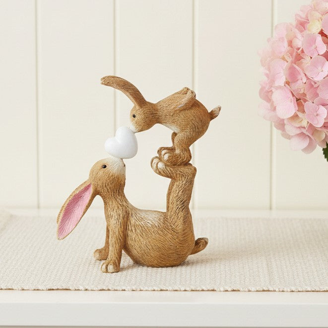 Jasper &amp; Bonnie Rabbit Heart Kisses