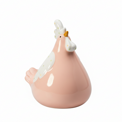Pink Chicken Ornament