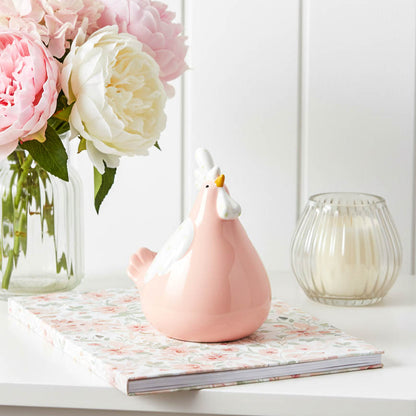 Pink Chicken Ornament