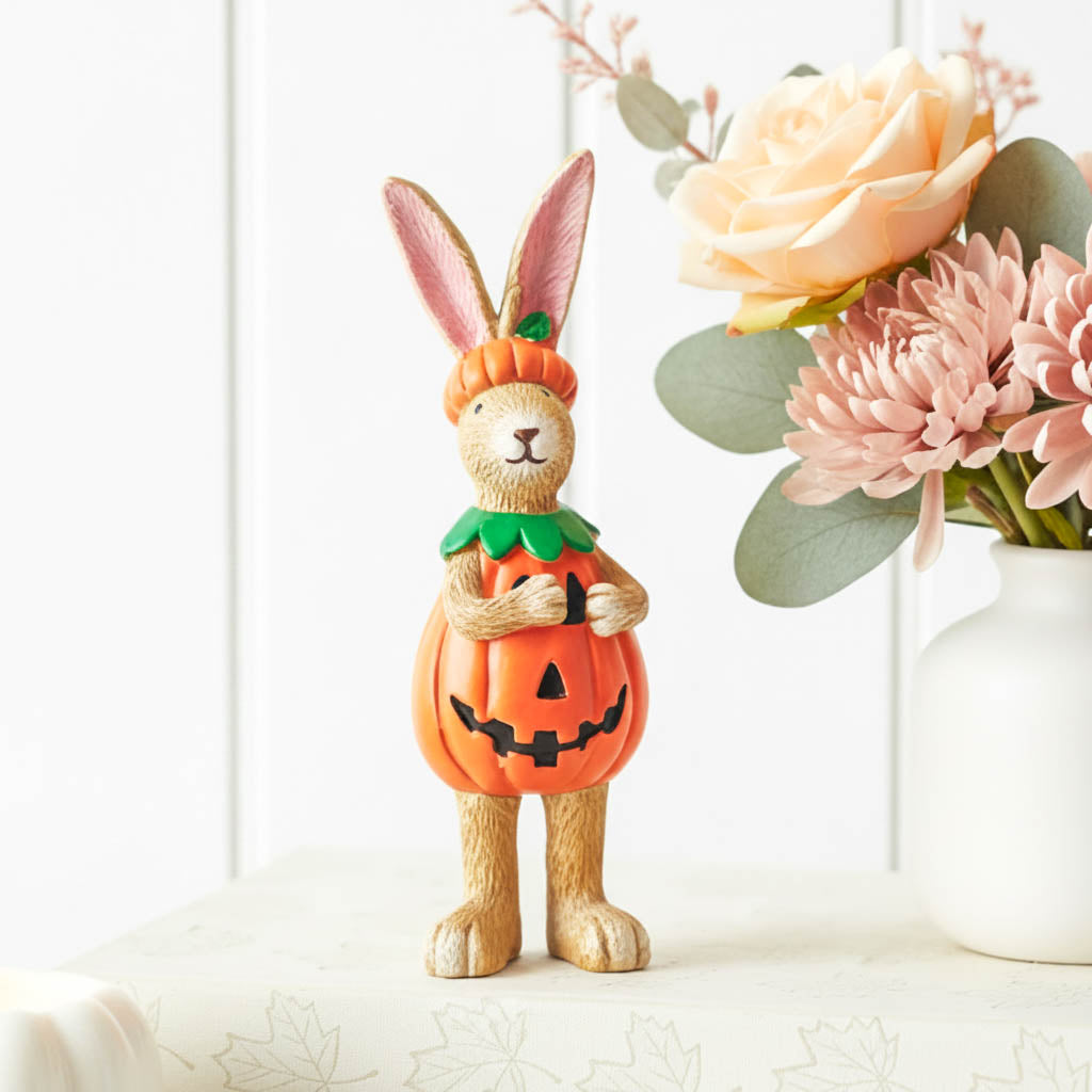 Pumpkin Jasper Rabbit Ornament