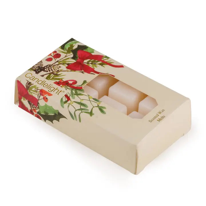 Festive Florals Ribbons &amp; Bows Wax Melts 8 Pack