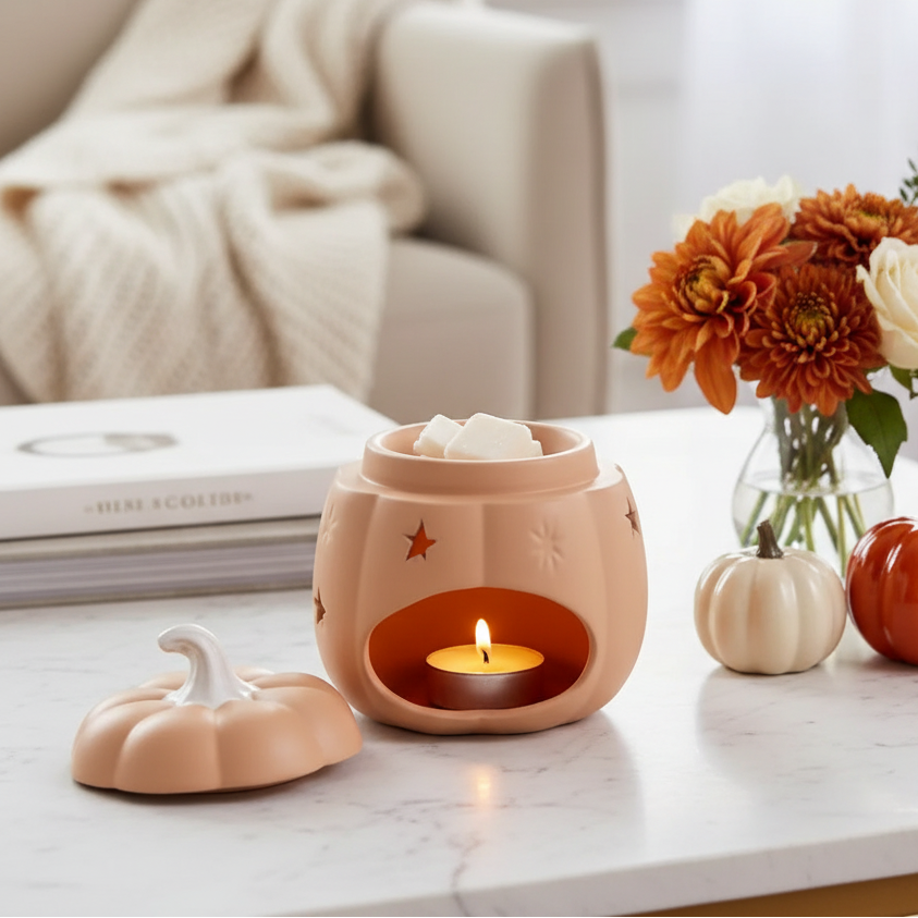 Starry Pumpkin Oil Burner &amp; Wax Warmer