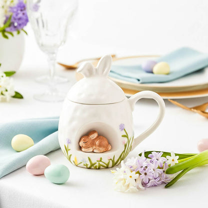 Bunny Mug with Lid