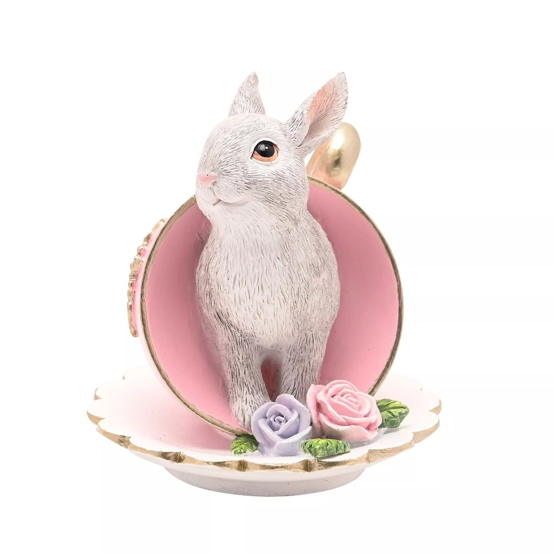 Teacup Rabbit Figurine