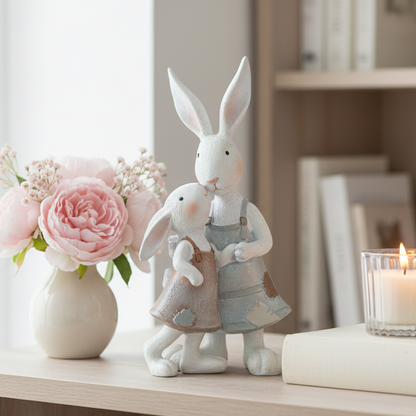 Mother &amp; Daughter Rabbit Duo