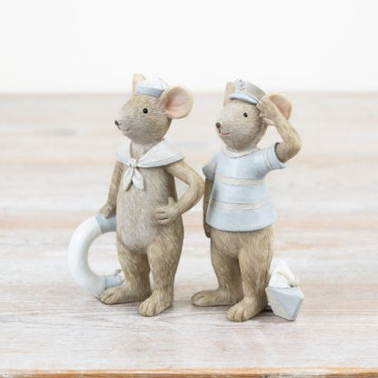 Sailor Mouse Ornament Set of 2