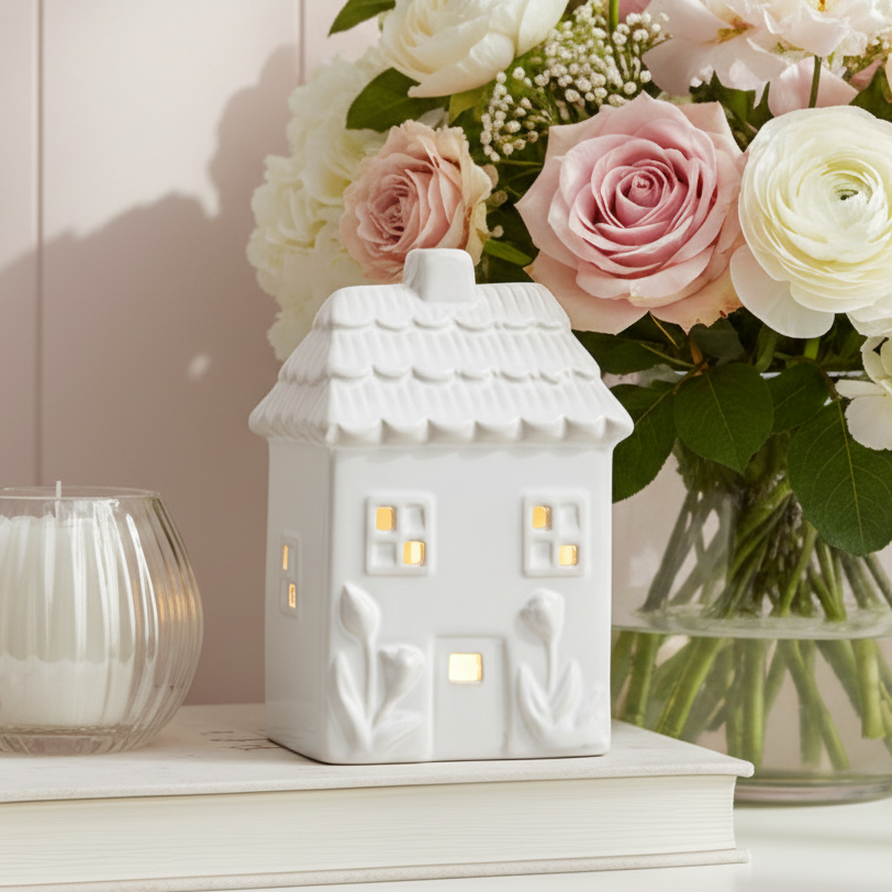 Tulip House Candle Holder