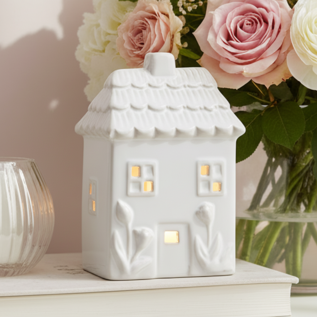 Tulip House Candle Holder