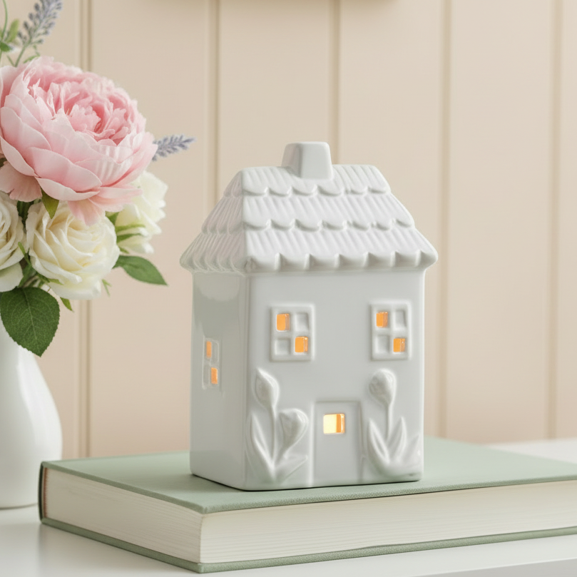 Tulip House Candle Holder