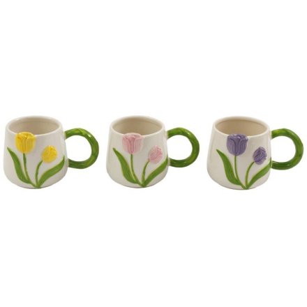 Spring Tulip 3D Mug