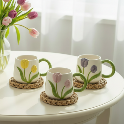 Spring Tulip 3D Mug