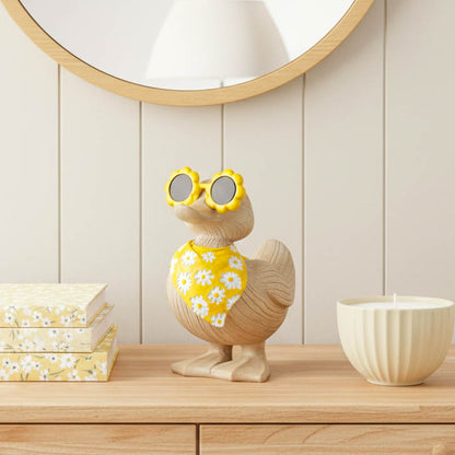 Duck with Sunglasses and Neck Scarf