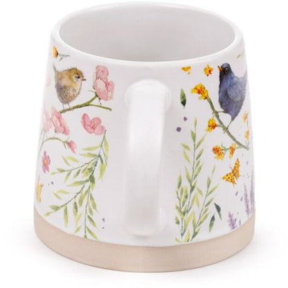 Wings &amp; Wildflowers Stoneware Mug