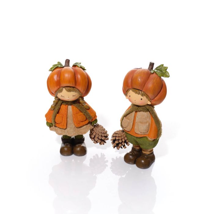 Autumn Pumpkin Boy &amp; Girl