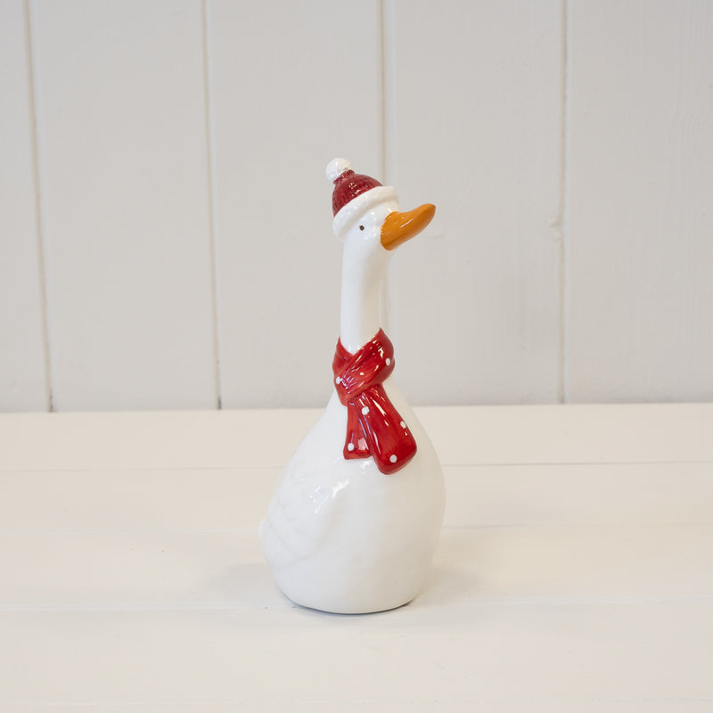 Christmas Goose with Scarf
