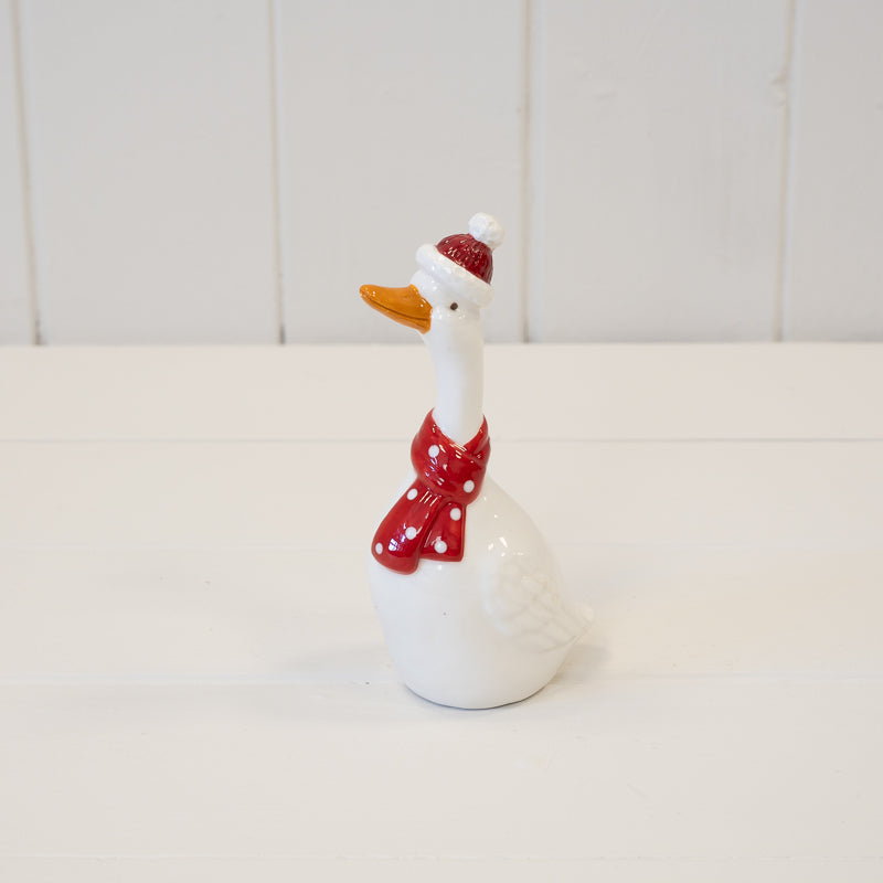 Christmas Goose with Scarf
