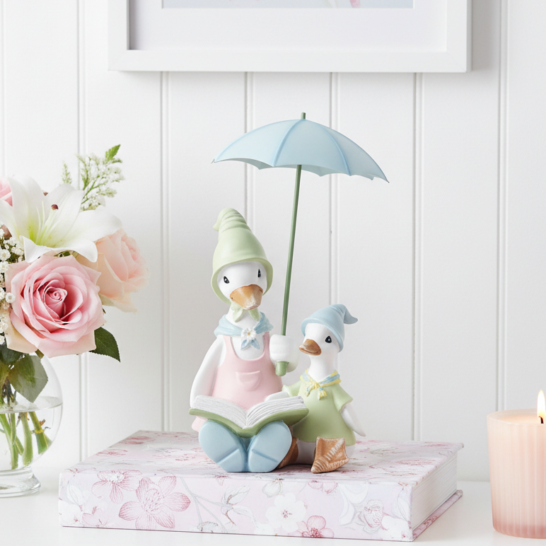 Rainy Days Duck Storytime Ornament