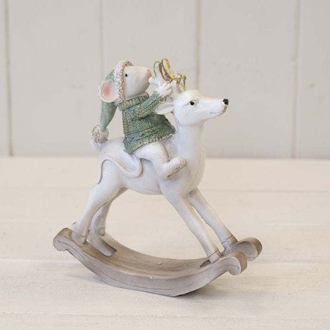Mouse on Rocking Horse
