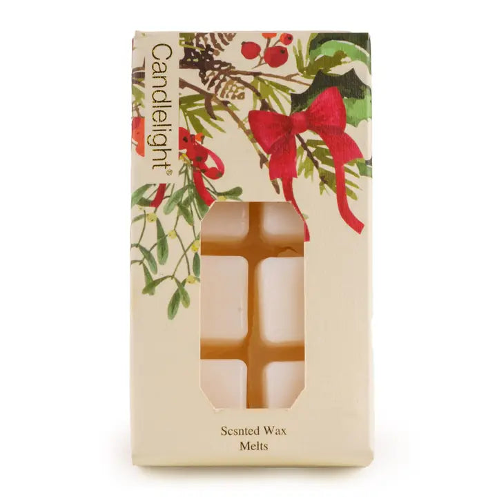 Festive Florals Ribbons &amp; Bows Wax Melts 8 Pack
