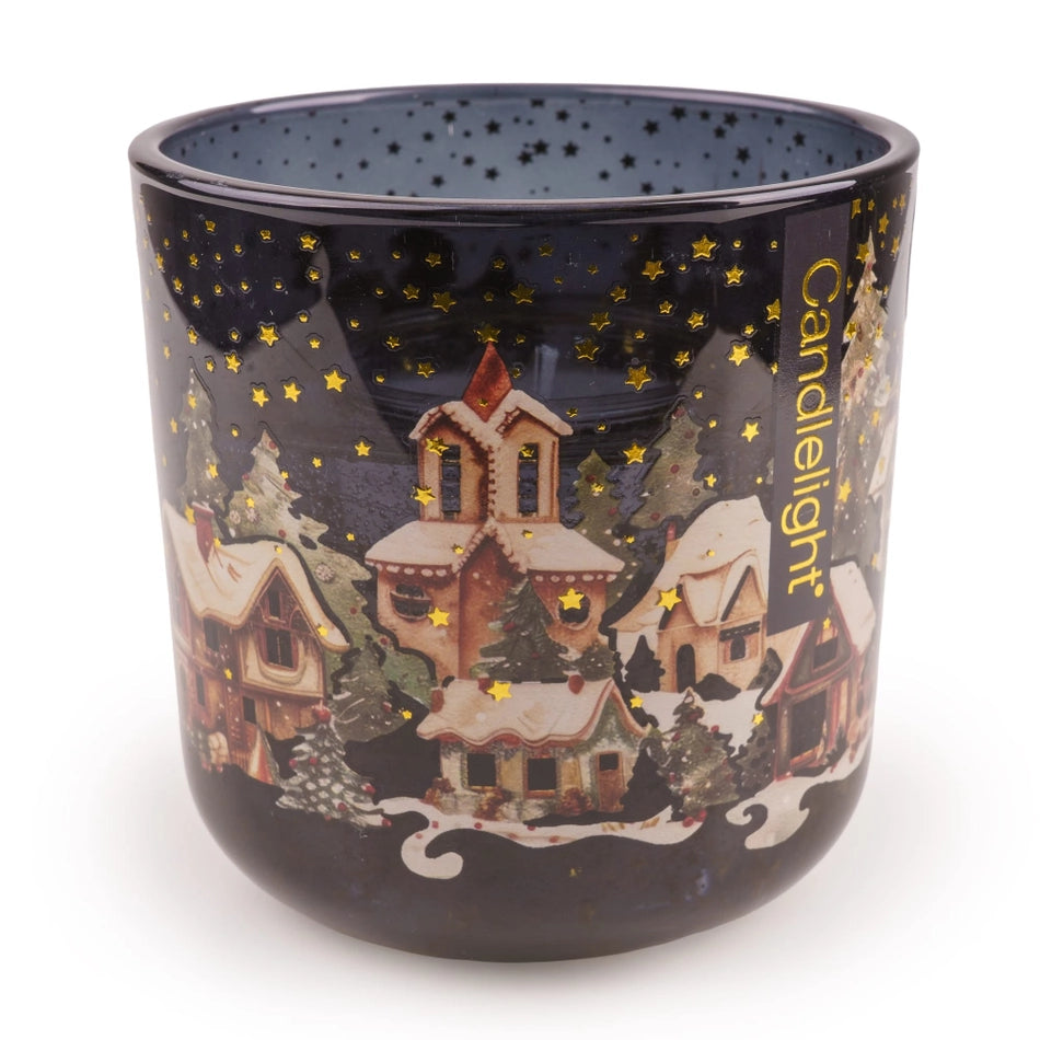 Starlit Night Sweet Frankincense LED Christmas Candle