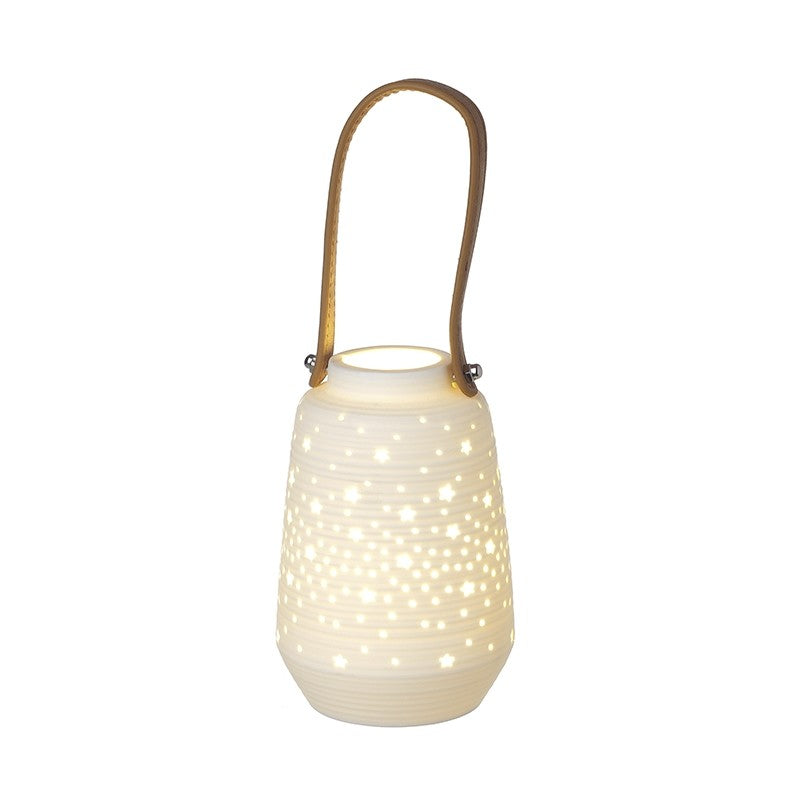 Christmas Lantern with Cutout Stars