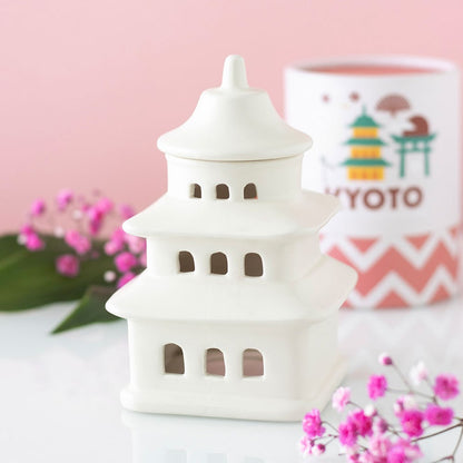 Pagoda Shaped Oil Burner &amp; Wax Warmer