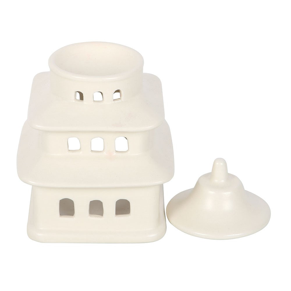 Pagoda Shaped Oil Burner &amp; Wax Warmer