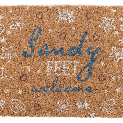 Sandy Feet Welcome Doormat