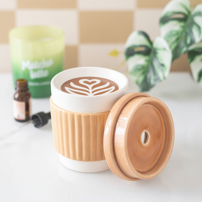 Coffee Cup Oil Burner