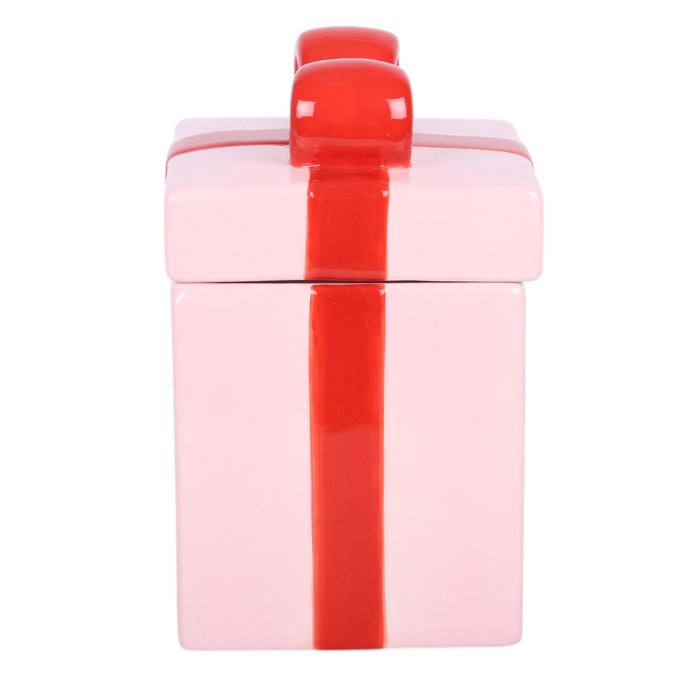 Pink Christmas Present Oil Burner