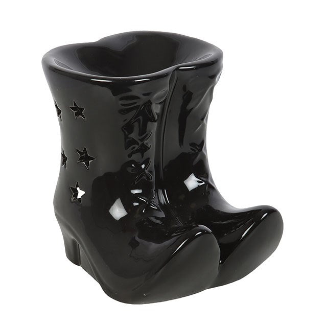 Black Witches Boots Oil Burner