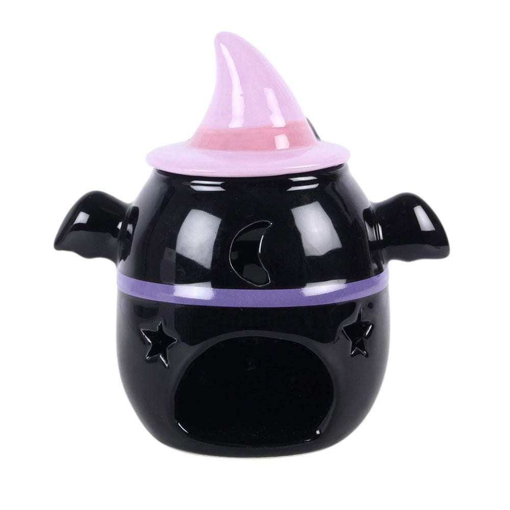 Pastel &amp; Black Bat Cat Oil Burner