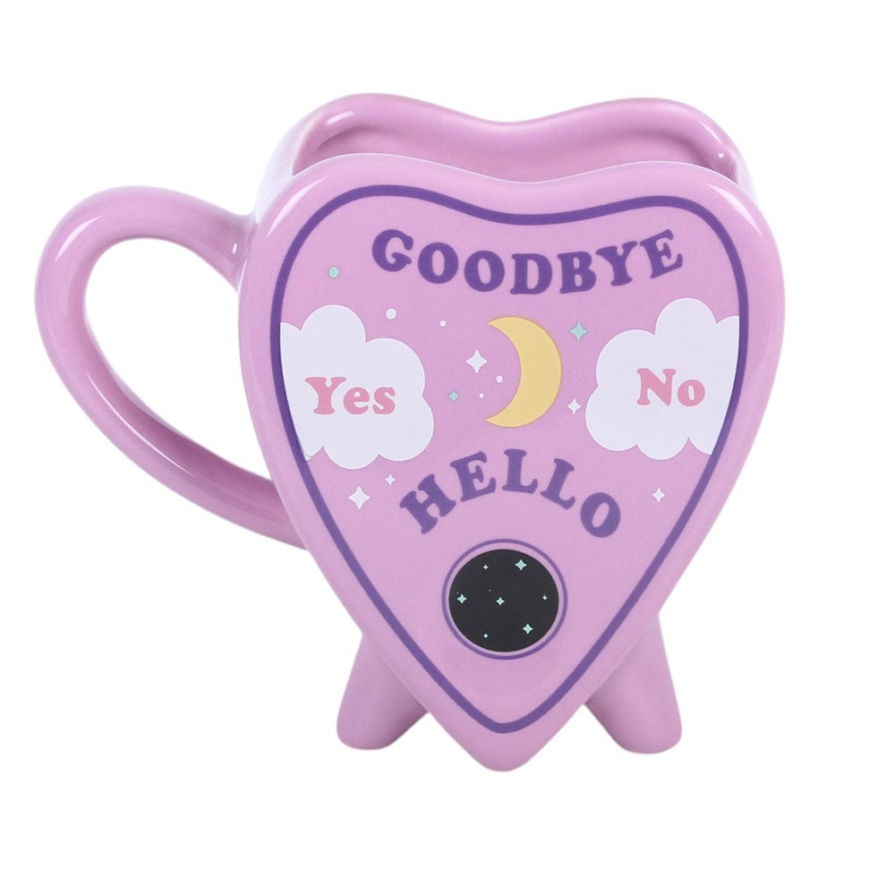 Pastel Planchette Shaped Ceramic Mug