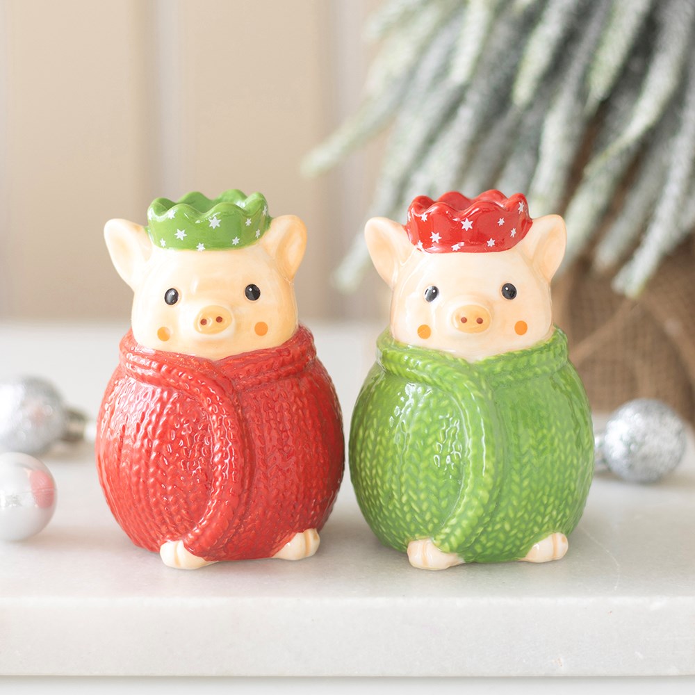 Pigs in Blankets Salt &amp; Pepper Shakers