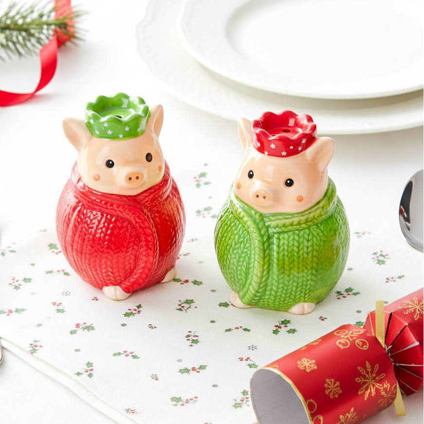 Pigs in Blankets Salt &amp; Pepper Shakers