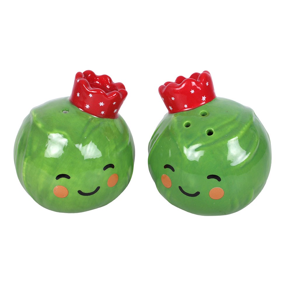Brussels Sprouts Salt &amp; Pepper Shakers