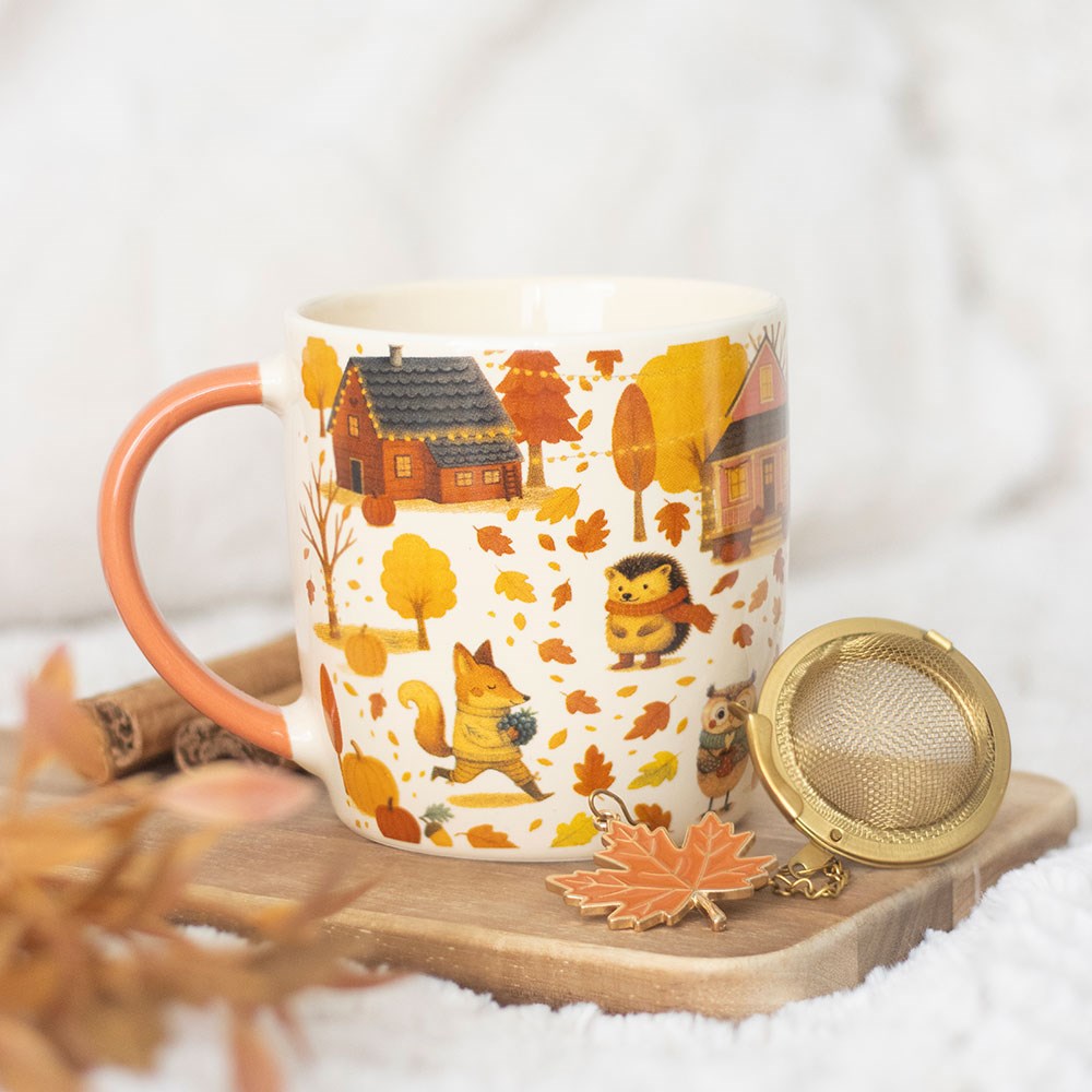 Creature Comforts Mug &amp; Tea Strainer Set