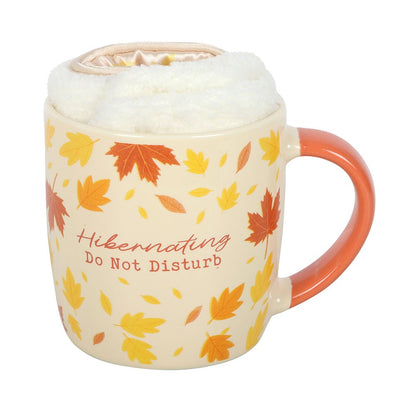 Autumn Hibernation Kit with Mug, Socks &amp; Eye Mask