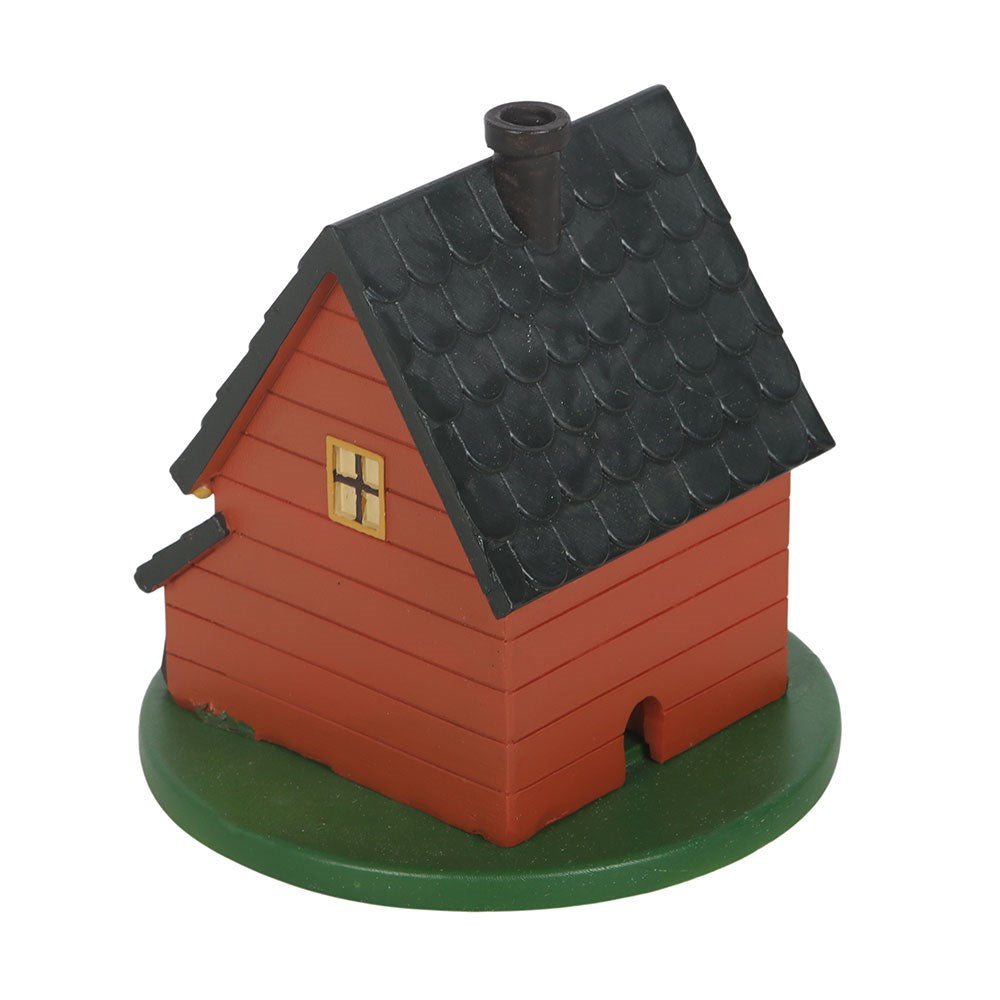 Russett Brown House Incense Cone Burner