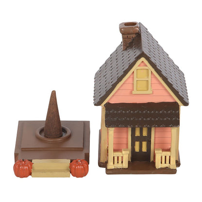 Pink House Incense Cone Burner