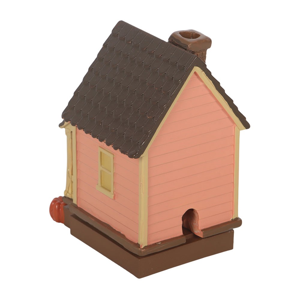 Pink House Incense Cone Burner