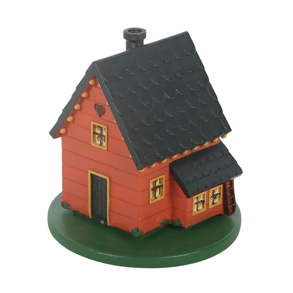 Russet Brown Woodland House LED Light Up Decoration