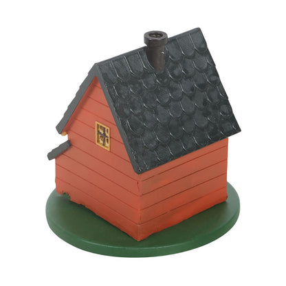 Russet Brown Woodland House LED Light Up Decoration