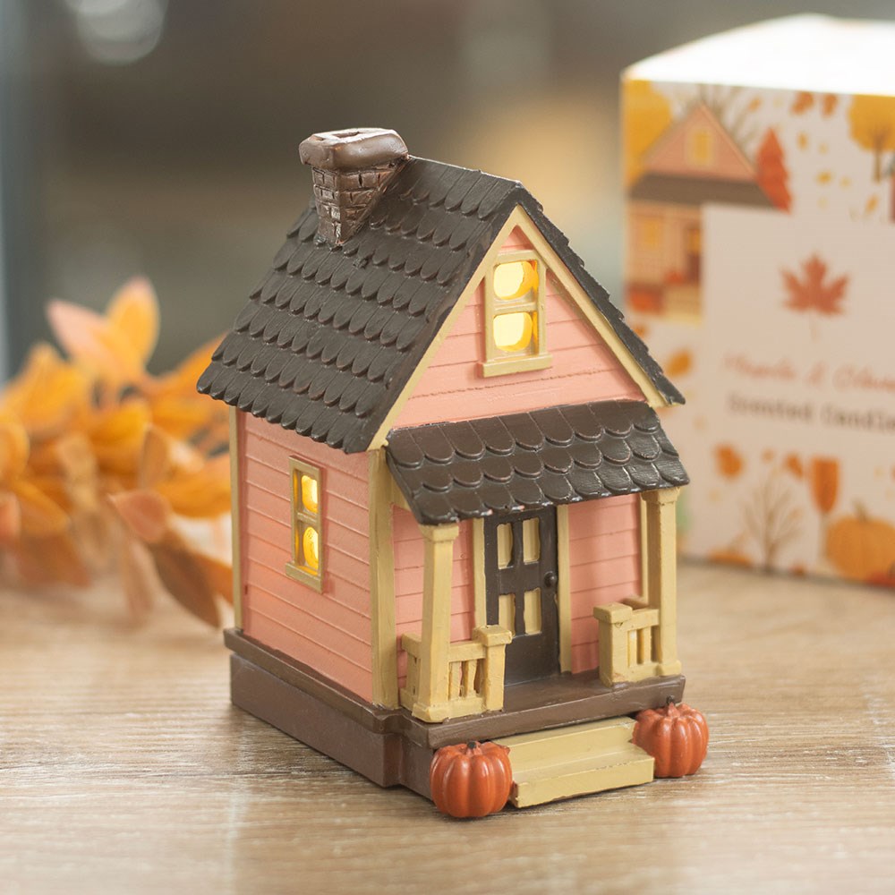 Pink Woodland House LED Light Up Decoration