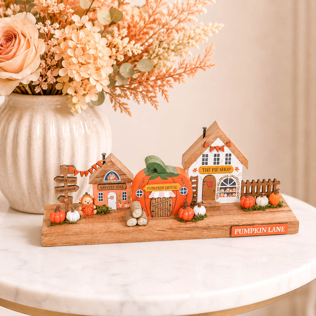 Harvest Home Pumpkin Lane Block